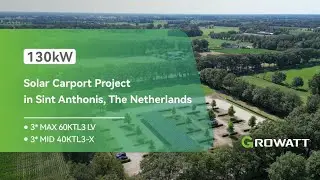 Green Innovation: Solar Carport Transformation at Holiday Park De Ullingse Bergen, The Netherlands