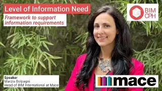 BIM CPH webinar: Level of Information Need