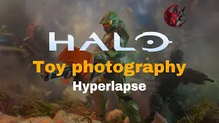 Hyperlapse of Halo toy photography