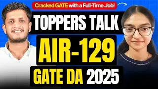 Toppers Talk | Rakshitha Sheshagiri | AIR - 129 | GATE DA 2025 | Jay Bansal | The ML Hub