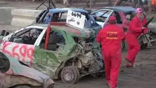 Mitchell Fair Demolition Derby 2018 | 4-6Cyl FEATURE