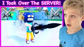 I Got 10 TRILLION Strength & Took Over The Server in Roblox Swordman Simulator…