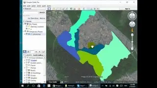 Import Esri Shape file into google earth environment