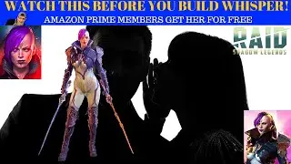 Watch This BEFORE you Build Whisper! | Amazon Prime Champion | Raid: Shadow Legends