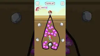 Pull the Gold - Level 40🤩🤩🤩| Mini Games | #shorts #Pullthegold #funny