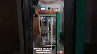STABILITY CHAMBER STANDARD MODEL VOLUME 400 LTR  #pharmaceutical#cosmetics#food#stability#testing