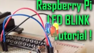 Raspberry Pi Tripple LED Blink Tutorial !