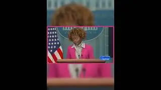 Karine Jean Pierre Fails Horribly At Antisemitic Removal of Hostage Signs