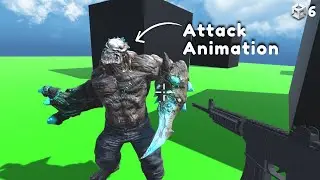 How to make transition between two animation clip in UNITY! Attack Animation UNITY