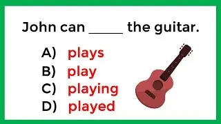 English Grammar Test ✍️ | 95% can't pass this quiz 📖