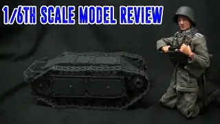 1/6th scale Black Box Toys WWII German goliath demolition vehicle review