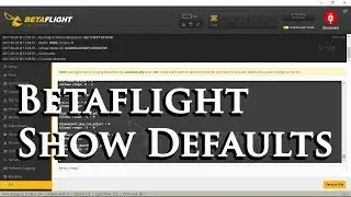 Recover Lost Betaflight Defaults - As Fast As Possible - CLI Show Defaults