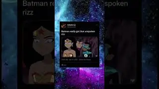 Batman got unspoken rizz | shoutout to @IDKWhatToUpload123 | #shorts #batman #dc #flash