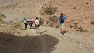 اليوم الثاني من رحلة تسلق جبل العياشي Deuxième jour de l'Ascension du mont Ayachi 3747m #maroc #