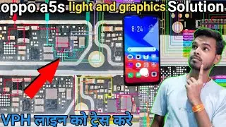 Oppo a5s light and graphics Solution || oppo a5s light Solution fix