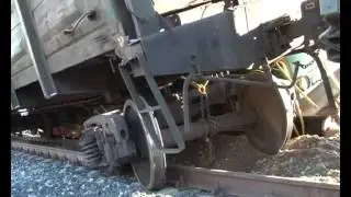 На станции Бердяуш поезд сошел с рельс