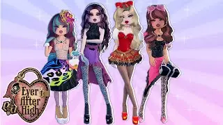 RE-CREATING EVER AFTER HIGH CHARACTERS IN DRESS TO IMPRESS! 👑 *OUTFIT IDEAS* | Roblox