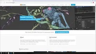 1. Download and Install blender 2.80 Beta