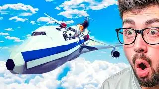 ATERRIZAJES DE EMERGENCIA Y ACCIDENTES DE AVIONES 😱 | Besiege Español