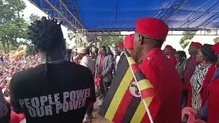 Nup in kiboga .kyagulanyi for the president