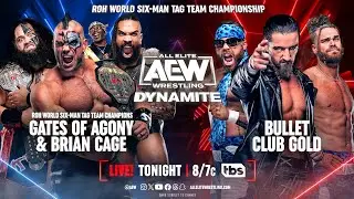 ROH World 6 Man tag team championships: Mogul embassy (c) vs Bullet Club Gold