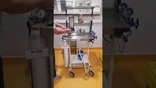 Setting up and testing anaesthetic machine