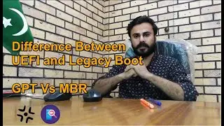 Difference Between  UEFI & Legacy BIOS Boot GPT vs MBR Explained in Urdu Hindi