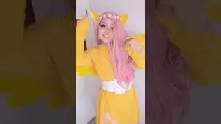 I really want to make my own fluttershy cosplay😫
