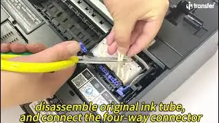 i-Transfer® DTF PRINTING of L18050 L8050 L8180/ET-8550 MIXING AND WHITE INK CIRCULATION SYSTEM