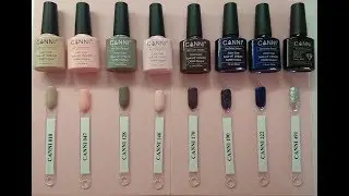 Распаковка товаров и выкраска гель лаков CANNI с AliExpress