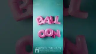 Balloon text effect #Balloon
