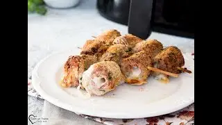 INVOLTINI DI LONZA IN FRIGGITRICE AD ARIA