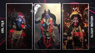 DURGA PUJA END SHE IS ALSO COMING...! 🌺🙏🏻 TRENDING EDIT 💀 ALIGHT MOTION XML FILE ❣️💗
