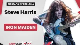 STEVE HARRIS DO IRON MAIDEN NO CADA CASO UM CAOS
