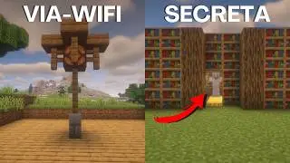 AS 5 INVENÇÕES DE REDSTONE MAIS FÁCEIS PARA FAZER NO MINECRAFT