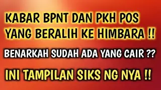 INFO BPNT DAN PKH POS, BENARKAH SUDAH ADA YANG CAIR ?? #infobansos #pkhcair #bpntcair