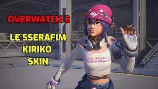 Antifragile Kira-Kira Kiriko Skin (Le Sserafim x Overwatch 2) Skin showcase.