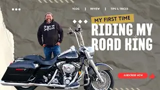 Revving Up: My First Ride on the Iconic 2004 Road King