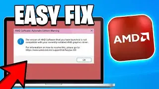 AMD Software: Adrenalin Edition Warning 