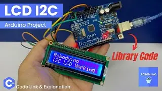 LCD I2C Display with Arduino UNO 📟 Wiring + Library Code (Beginner Friendly)