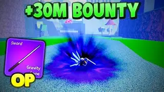 I Spent 40 Hours Learning GRAVITY CANE, Here's What Happened (Blox fruits Bounty Hunting)