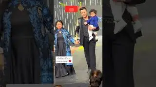 Bharti singh ramp walks with son golla❤#bhartisingh #lakshlimbachiya #golla #lol #shorts #viral