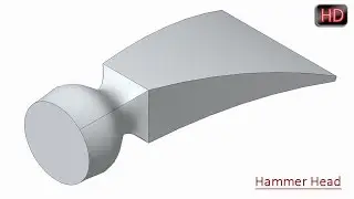 Creo Parametric Basic Tutorial || Blend (Loft) Feature