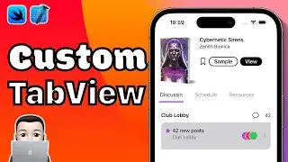 How to Make a Custom Tab Bar with Animation in SwiftUI – Step by Step for Beginners (2023)