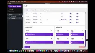 ElectroCRUD v3 - First Preview