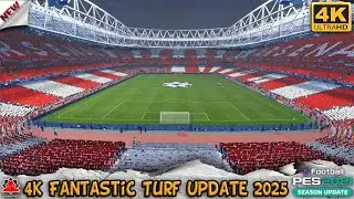 🌱 4K Fantastic Turf Update 2025 + Installation - PES 2021 & Football Life 2025