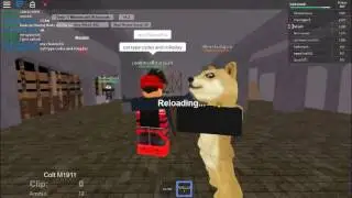 SURVIVING ZOMBIES IN ROBLOX!!!!