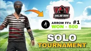 FIRST TIME PLAY SOLO TOURNAMENT 🥵 | 24 Hours ⏳Solo Tournament Challenge