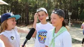 Репортаж №7. Школа журналистики. Детская студия КиноНива. 4 смена, лагерь НИВА