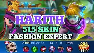 Harith 515 Skin (Fashion Expert) | Event 515 | mobile legends